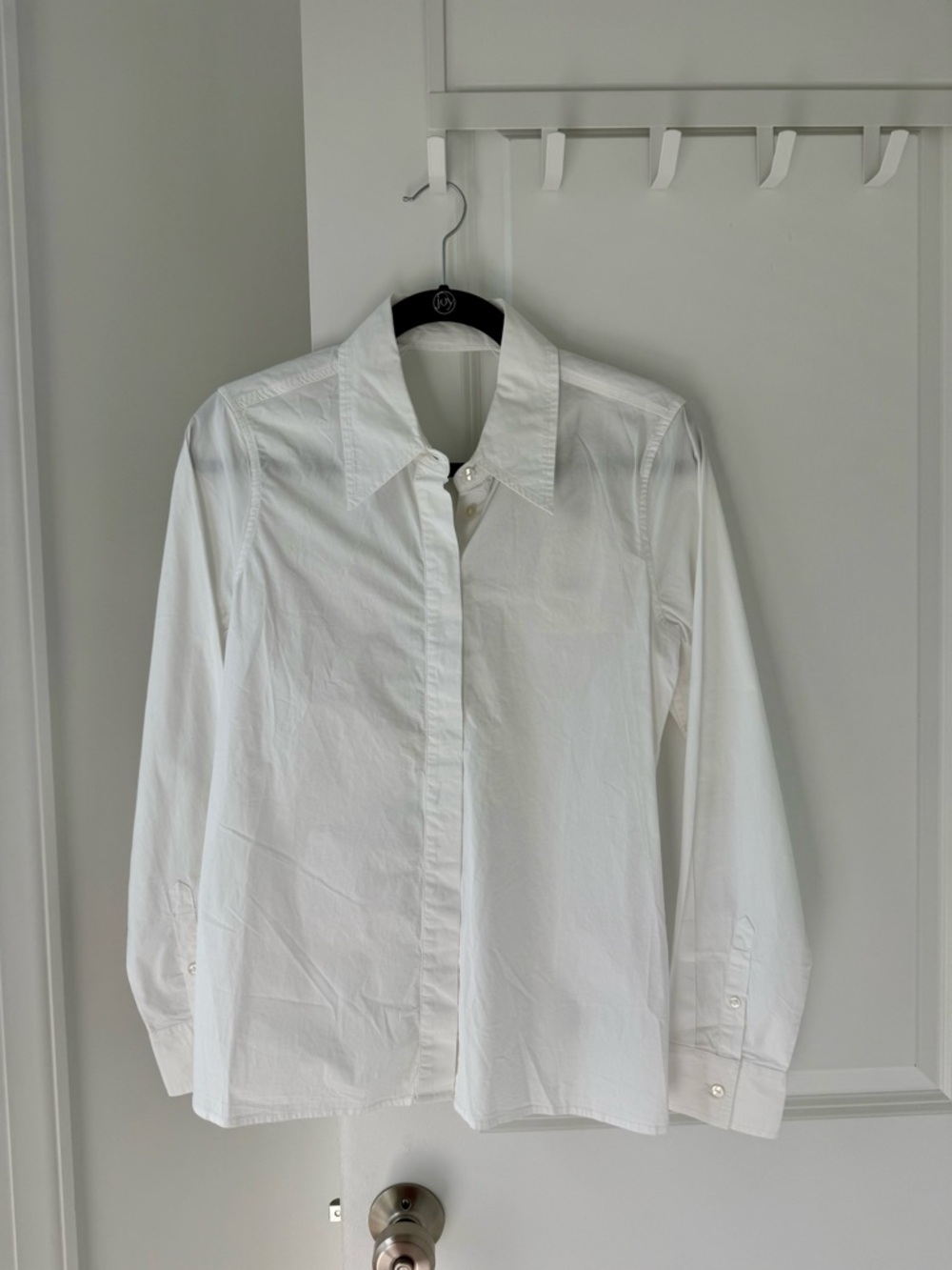 GAP x Cult Gaia White Button-Down Collared Shirt